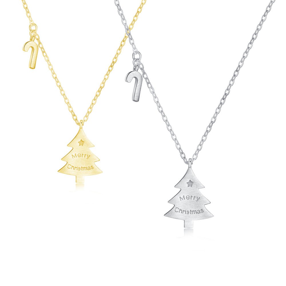 Fashion Christmas Tree 925 Sterling Silver Necklace - KIAHMILLA