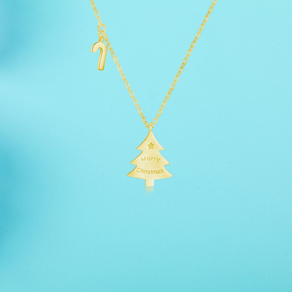 Fashion Christmas Tree 925 Sterling Silver Necklace - KIAHMILLA
