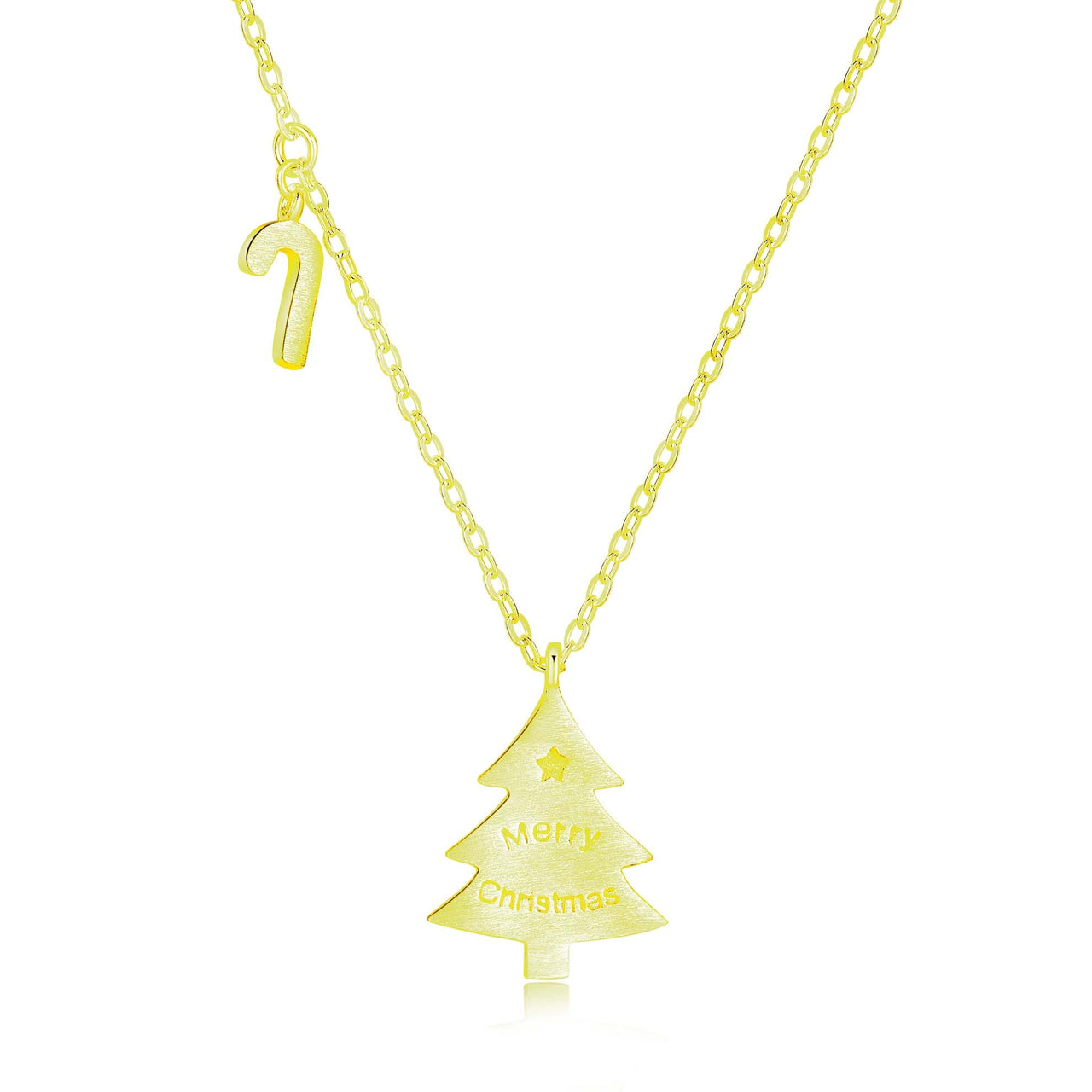 Fashion Christmas Tree 925 Sterling Silver Necklace - KIAHMILLA