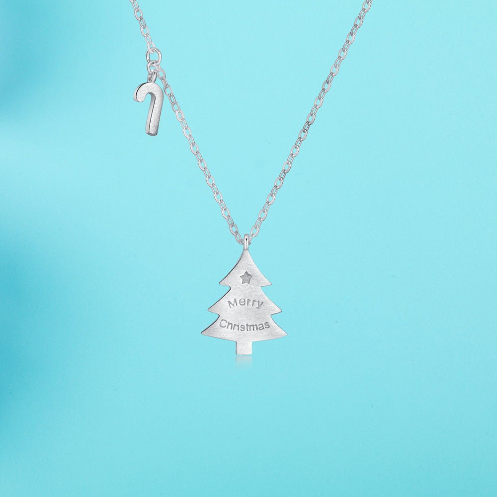 Fashion Christmas Tree 925 Sterling Silver Necklace - KIAHMILLA