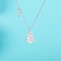 Fashion Christmas Tree 925 Sterling Silver Necklace - KIAHMILLA
