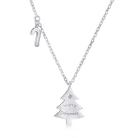 Fashion Christmas Tree 925 Sterling Silver Necklace - KIAHMILLA