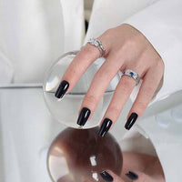 Fashion Colorful Irregular CZ 925 Sterling Silver Adjustable Ring - KIAHMILLA