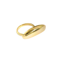 Fashion Geometry Irregular 925 Sterling Silver Adjustable Ring - KIAHMILLA