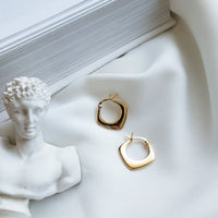 Fashion Geometry Square 925 Sterling Silver Earrings - KIAHMILLA