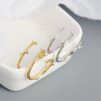 Fashion Triple Layers Branch 925 Sterling Silver Adjustable Ring - KIAHMILLA