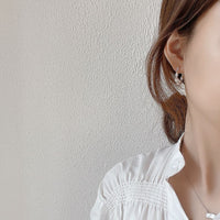 Fashion Twisted Wave 925 Sterling Silver Hoop Earrings - KIAHMILLA