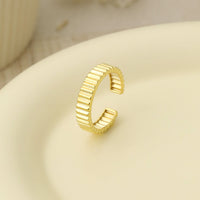 Fashion Wheel Gear 925 Sterling Silver Adjustable Ring - KIAHMILLA