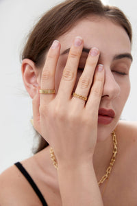 Fashion Wheel Gear 925 Sterling Silver Adjustable Ring - KIAHMILLA