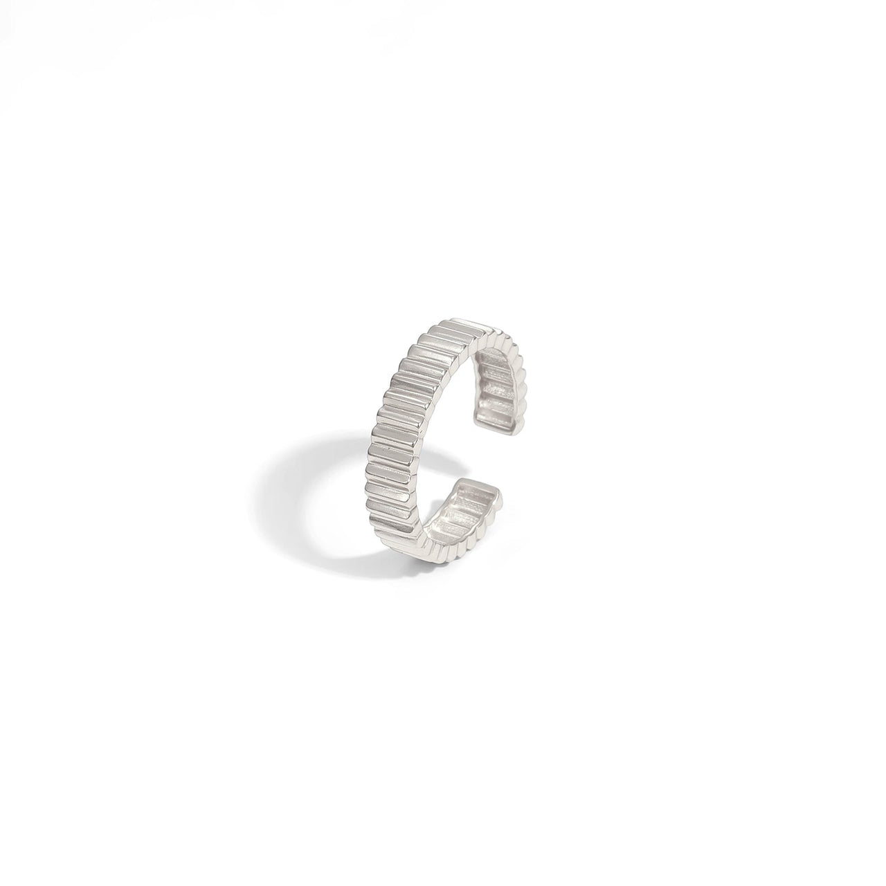 Fashion Wheel Gear 925 Sterling Silver Adjustable Ring - KIAHMILLA