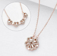 Four - Leaf Clover Titanium Steel Necklace - Coolpeacock