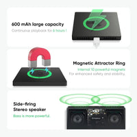 FridgeBeats Framed Custom Music Fridge Magnet New 4.0 Upgrade Colorful Frame Album Fridge Magnet Music Wall Photo Sticker - Coolpeacock