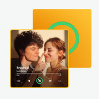 FridgeBeats Framed Custom Music Fridge Magnet New 4.0 Upgrade Colorful Frame Album Fridge Magnet Music Wall Photo Sticker - Coolpeacock