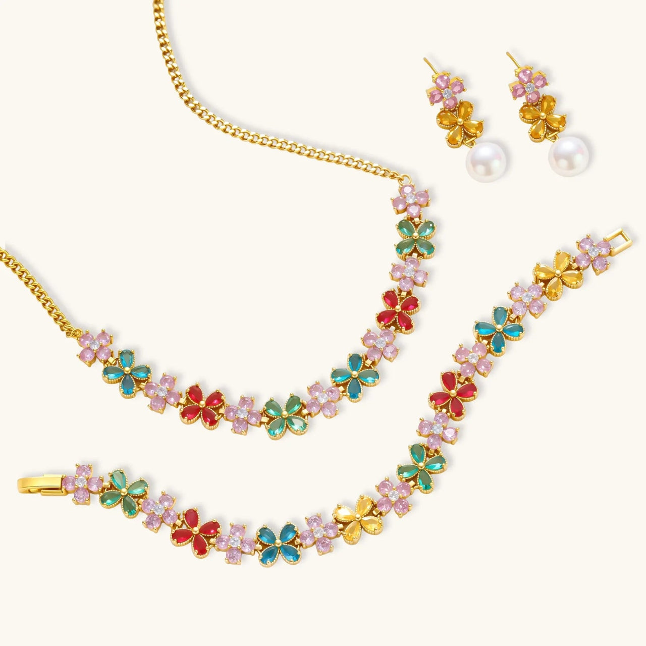 Garden Bloom Jewelry Set - KIAHMILLA
