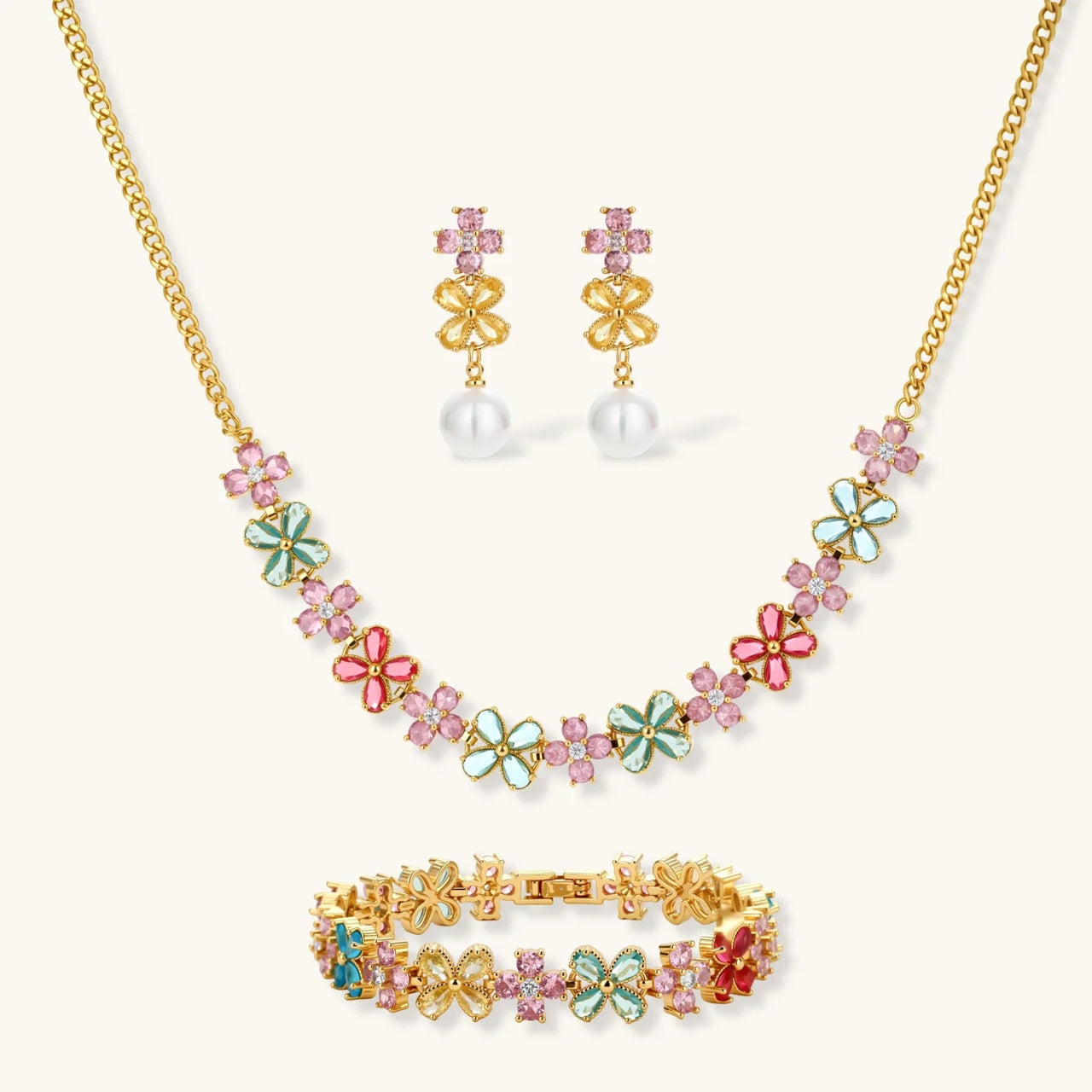 Garden Bloom Jewelry Set - KIAHMILLA