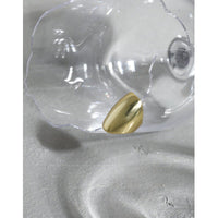 Geometry Ellipse 925 Sterling Silver Non-Pierced Earring(Single) - KIAHMILLA