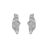 Geometry Irregular Pods 925 Sterling Silver Stud Earrings - KIAHMILLA
