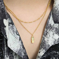 Gift Irregular Peanut 925 Sterling Silver Necklace - KIAHMILLA