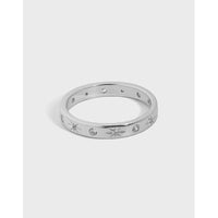 Girl CZ Stars Shining 925 Sterling Silver Ring - KIAHMILLA