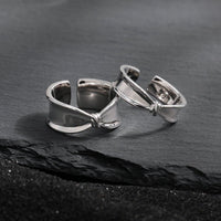 Girl Fashion Bow-knot 925 Sterling Silver Adjustable Ring - KIAHMILLA