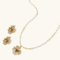 Golden Bloom Crystal Set - KIAHMILLA