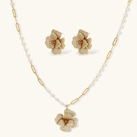 Golden Bloom Crystal Set - KIAHMILLA
