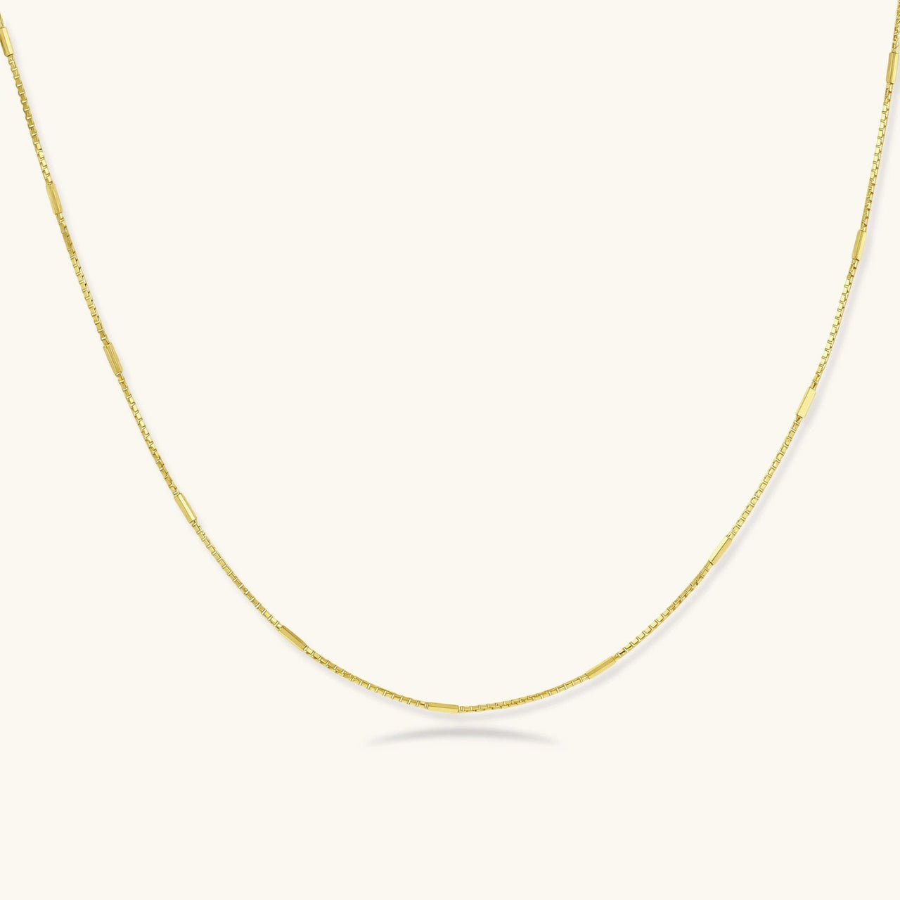 Golden Minimalist Chain by KIAHMILLA - KIAHMILLA