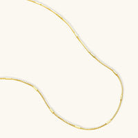 Golden Minimalist Chain by KIAHMILLA - KIAHMILLA