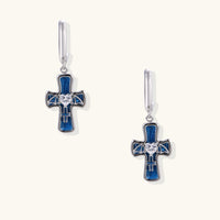 Guardian Angel Cross Earrings - KIAHMILLA