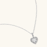 Heart of Light Moissanite Necklace by KIAHMILLA - KIAHMILLA