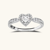 Heart Symphony Moissanite Set by KIAHMILLA - KIAHMILLA