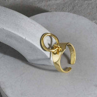 Holiday Circle Rings 925 Sterling Silver Adjustable Ring - KIAHMILLA