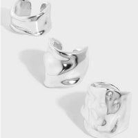 Holiday Irregular River 925 Sterling Silver Non-Pierced Earring(Single) - KIAHMILLA