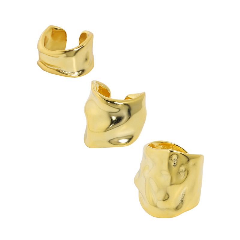 Holiday Irregular River 925 Sterling Silver Non-Pierced Earring(Single) - KIAHMILLA