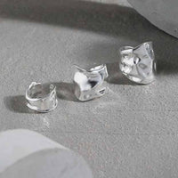 Holiday Irregular River 925 Sterling Silver Non-Pierced Earring(Single) - KIAHMILLA