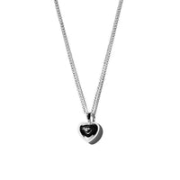 Honey Moon Double Heart Love 925 Sterling Silver Necklace - KIAHMILLA