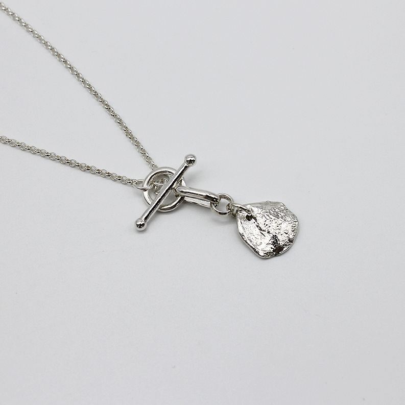 Irregular Moment 925 Sterling Silver Necklace - KIAHMILLA
