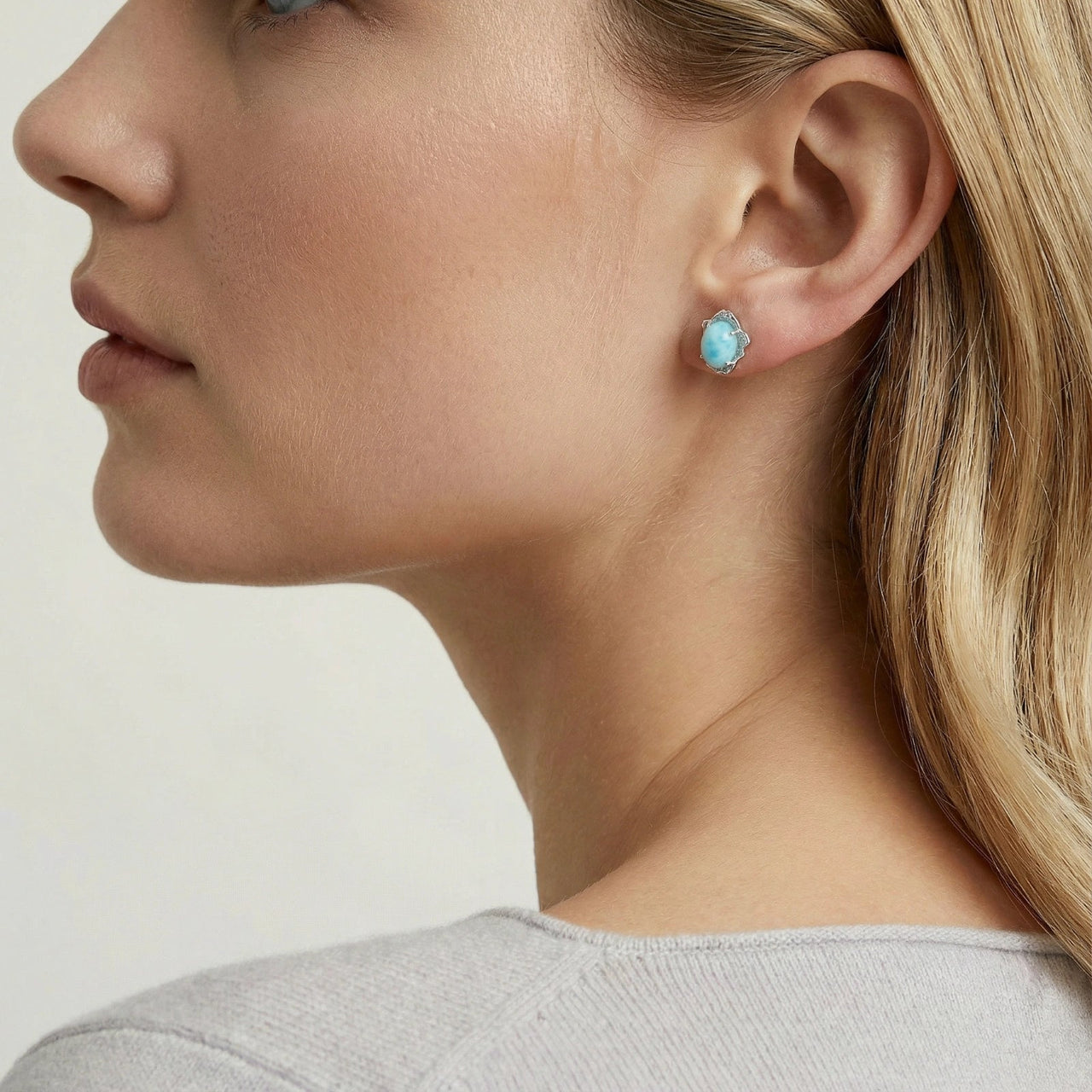 Larimar Dreams Studs - KIAHMILLA