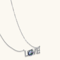 LOVE Moissanite Necklace - KIAHMILLA