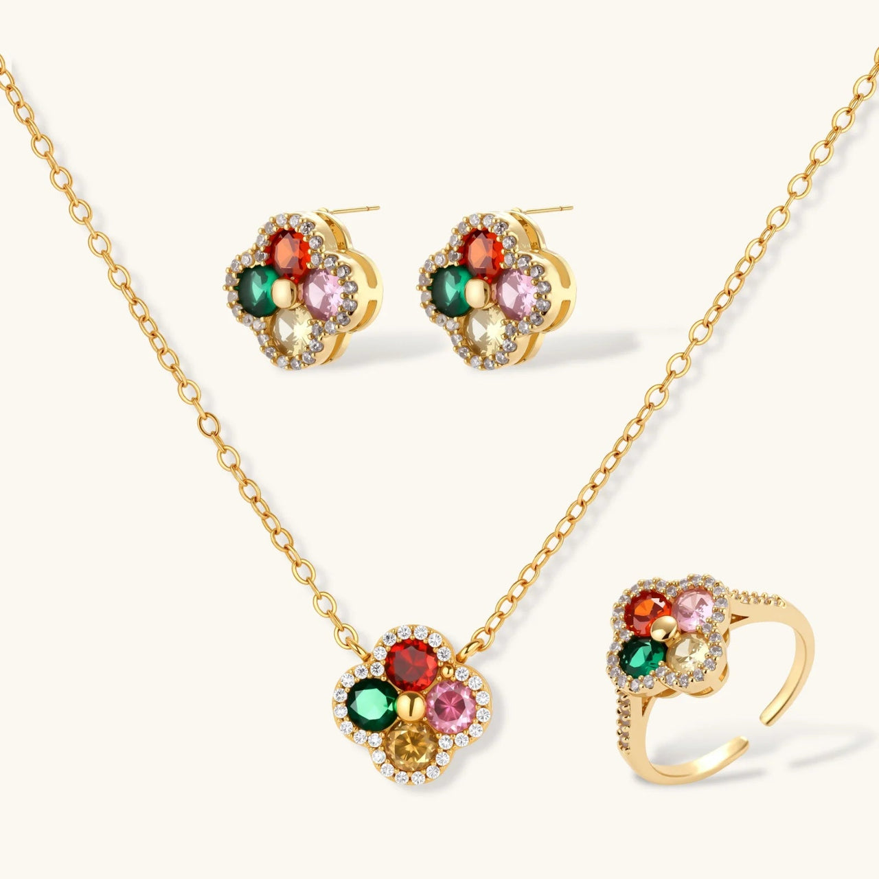 Lucky Clover Jewelry Set - KIAHMILLA