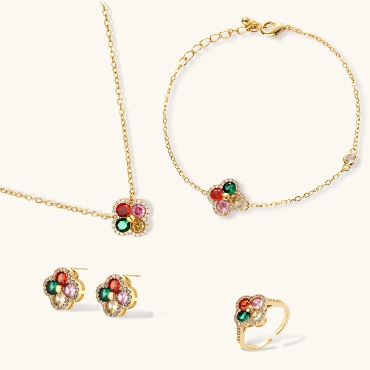 Lucky Clover Jewelry Set - KIAHMILLA