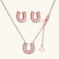 Lucky Horseshoe CZ Set - KIAHMILLA