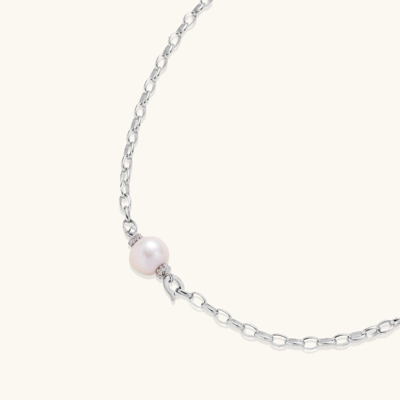Luna Pearl Chain Necklace - KIAHMILLA