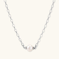 Luna Pearl Chain Necklace - KIAHMILLA