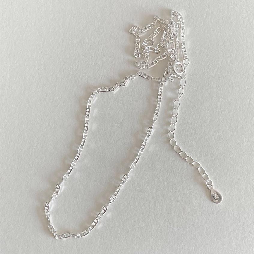 Masculine Simple Hollow Pig Nose 925 Sterling Silver Necklace - KIAHMILLA