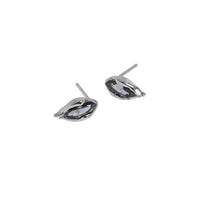 Mini Blue Waterdrop CZ 925 Sterling Silver Stud Earrings - KIAHMILLA