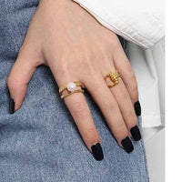 Minimalism Twist Knot 925 Sterling Silver Adjustable Ring - KIAHMILLA
