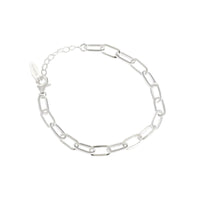 Modern Hollow Chain Fashion 925 Sterling Silver Bracelet - KIAHMILLA