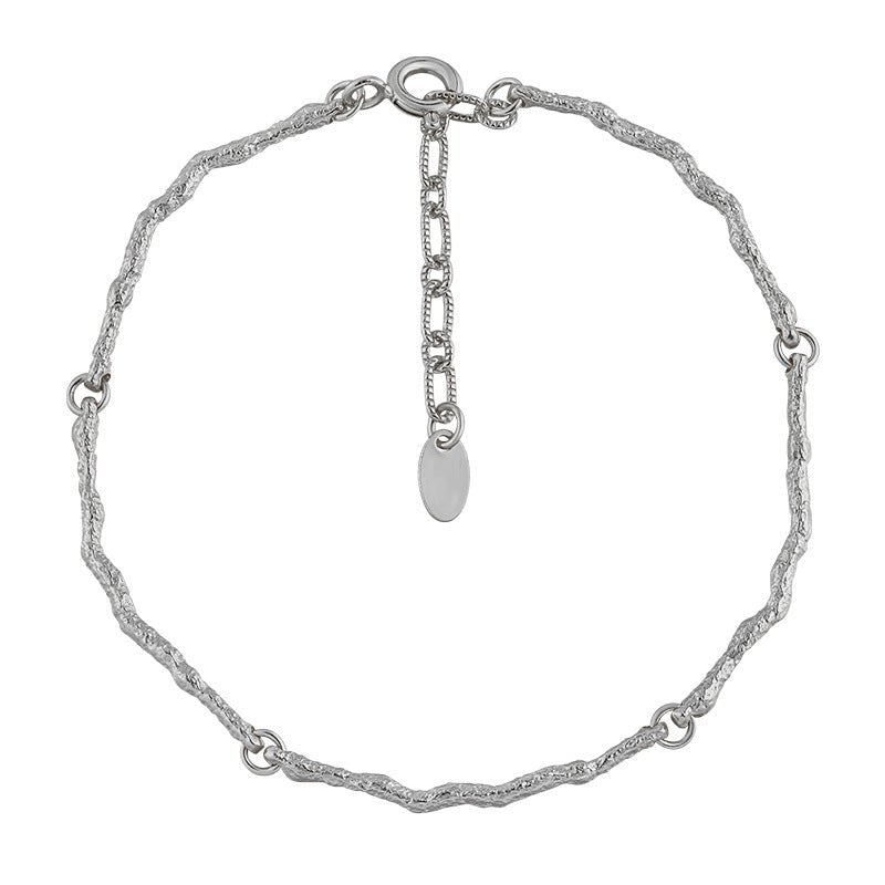 Modern Irregular Branch 925 Sterling Silver Bracelet - KIAHMILLA
