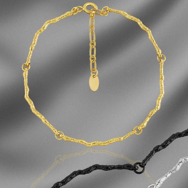 Modern Irregular Branch 925 Sterling Silver Bracelet - KIAHMILLA
